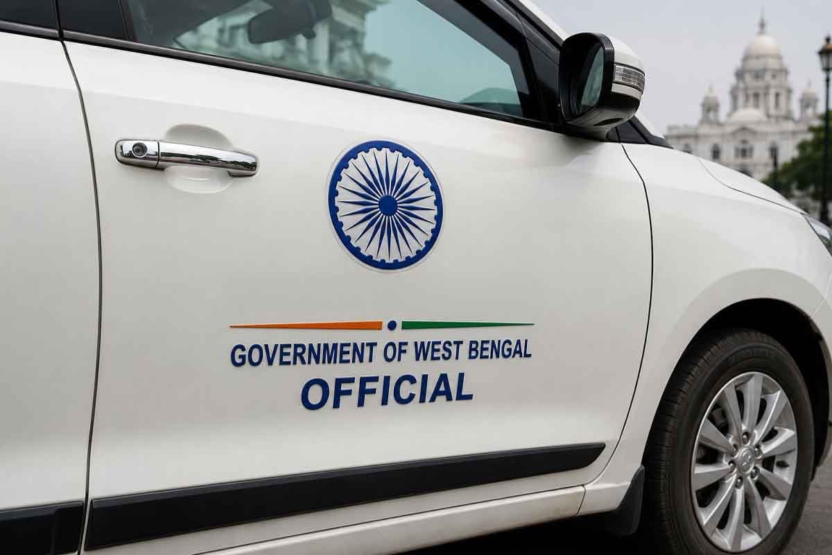पश्चिम बंगाल में अफसरों की गाड़ियों का लोगो, विश्व बांग्ला की जगह अब दिखेगा अशोक चक्र