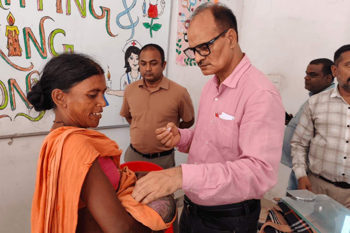 जहानाबाद सदर अस्पताल से शुरू हुआ पल्स पोलियो अभियान, 1.54 लाख बच्चों को पिलाई जाएगी दो बूंद दवा