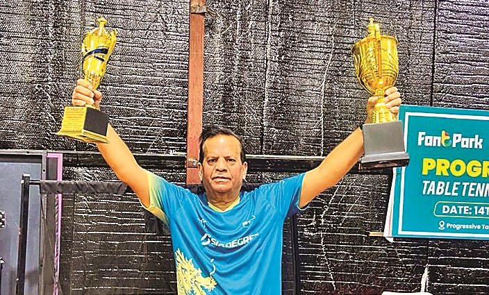विश्व मास्टर्स टेबल टेनिस प्रतियोगिता में भारत का प्रतिनिधित्व करेंगे बिमल मावंडिया