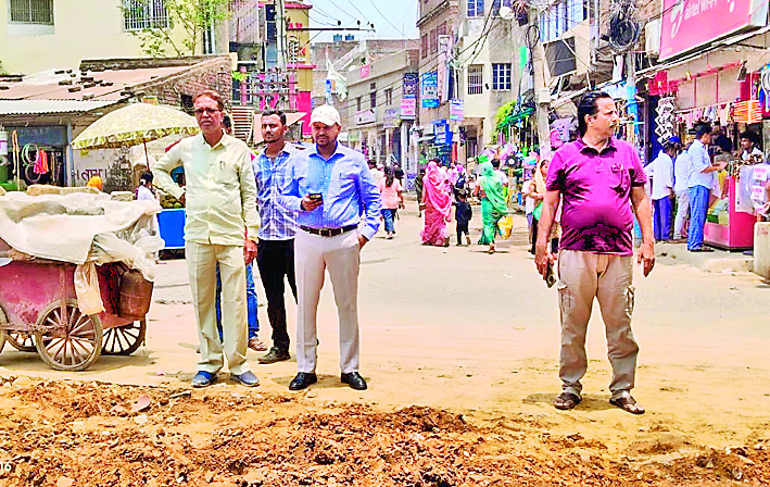 भागलपुर के तिलकामांझी चौक का बदलेगा नजारा, चार दिनों में पूरा होगा सौंदर्यीकरण कार्य