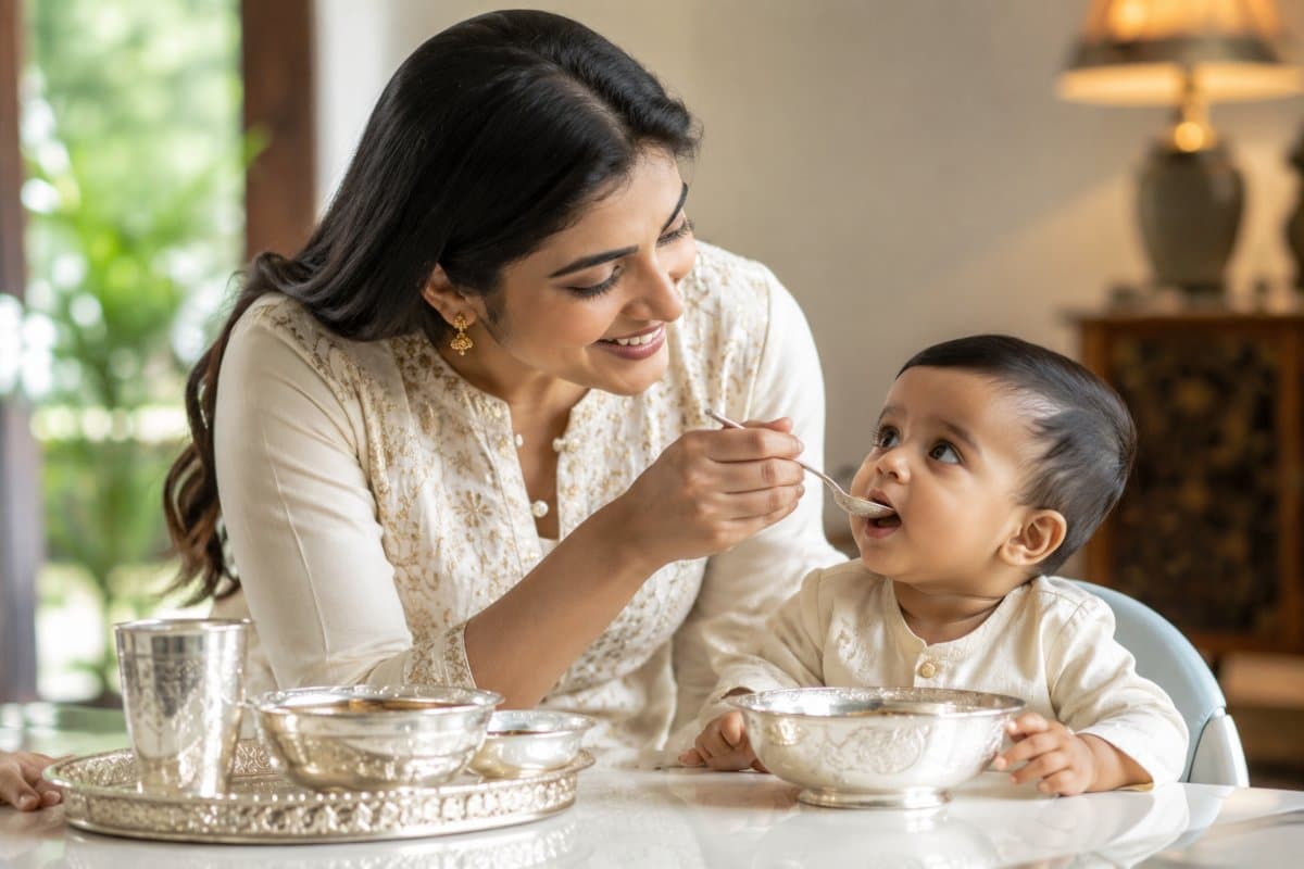 आखिर क्यों बच्चों को चांदी के बर्तनों में खिलाने पर जोर देते थे बड़े-बुजुर्ग? वजह जानकर आप भी हो जाएंगे हैरान