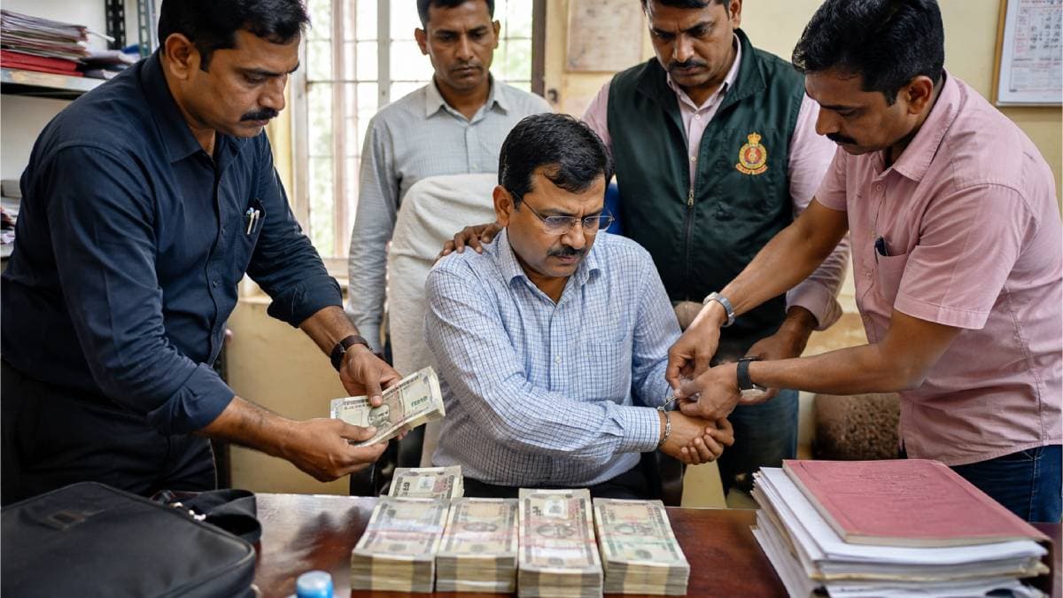 नालंदा: हिलसा अनुमंडल कार्यालय में निगरानी का बड़ा एक्शन, 22 हजार रुपये रिश्वत लेते प्रधान लिपिक गिरफ्तार