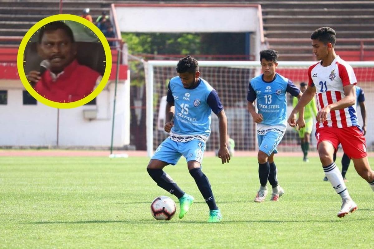 सरायकेला में खिलाड़ियों का जोश देख खुद को रोक नहीं पाए अर्जुन मुंडा, फुटबॉल मैच में की कमेंट्री