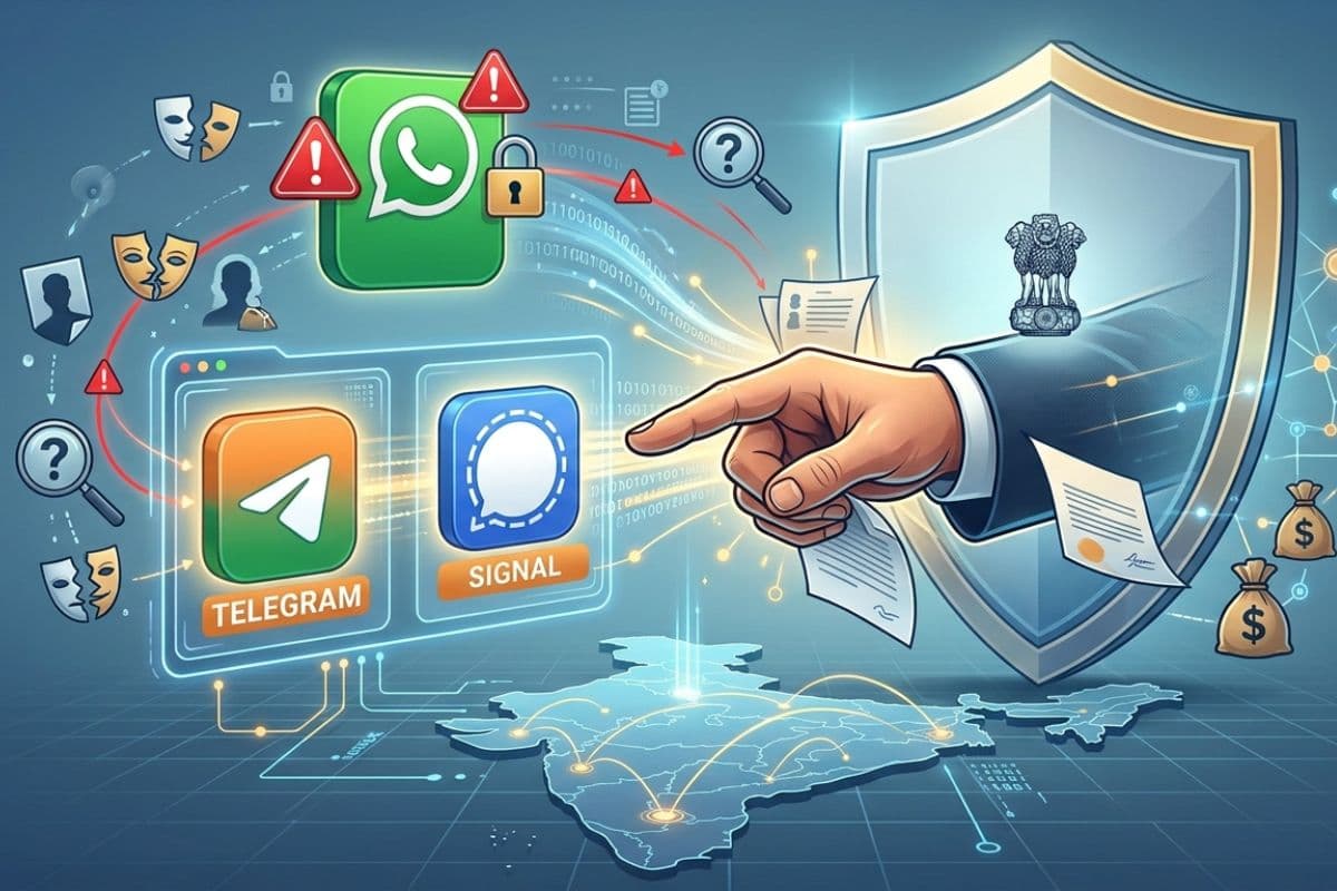 ‘यूजरनेम’ फीचर पर सरकार का एक्शन: WhatsApp के बाद Telegram और Signal को भी भेजा नोटिस