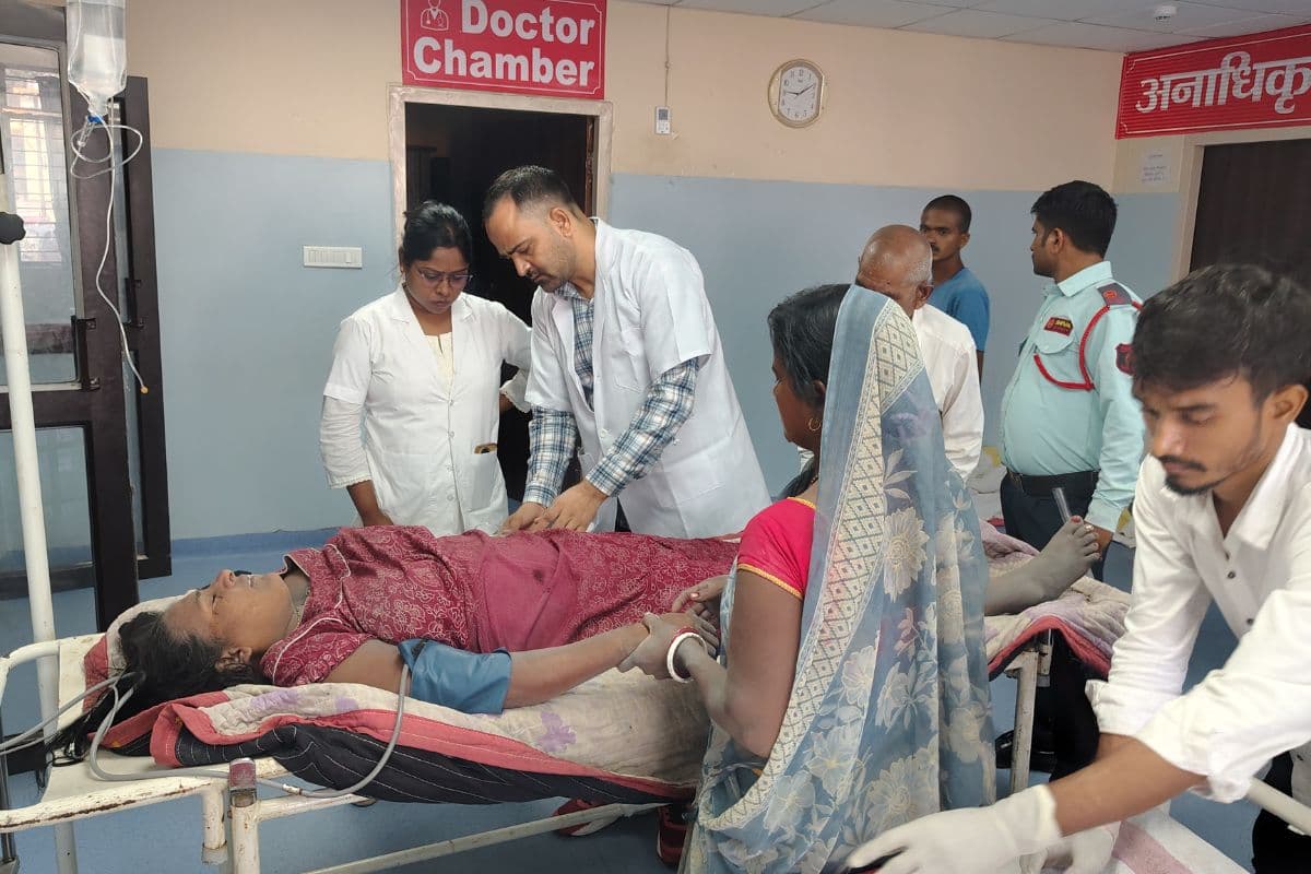 नालंदा के भदवा गांव में करंट लगने से महिला गंभीर रूप से घायल, छत पर कपड़ा सुखाने के दौरान महिला तार की चपेट में आई