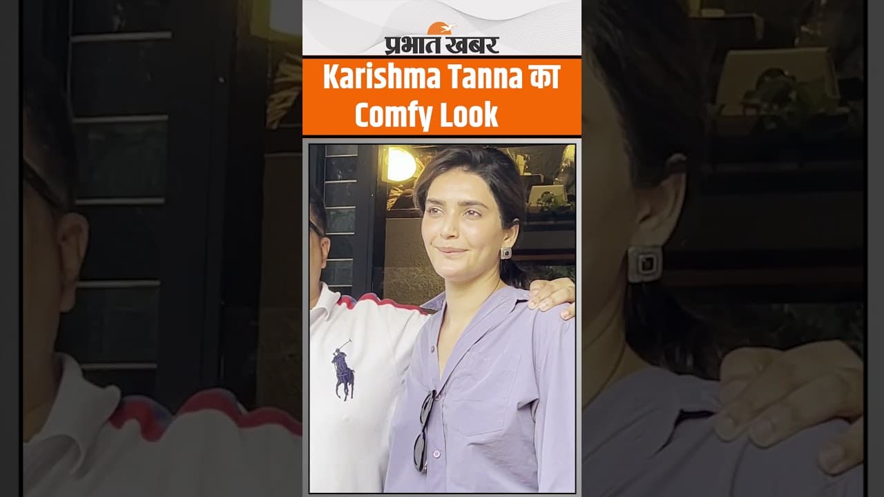 Mumbai: Karishma Tanna ने Cafe के बाहर दिखाया Comfy Look, Summer Season के लिए है बेस्ट