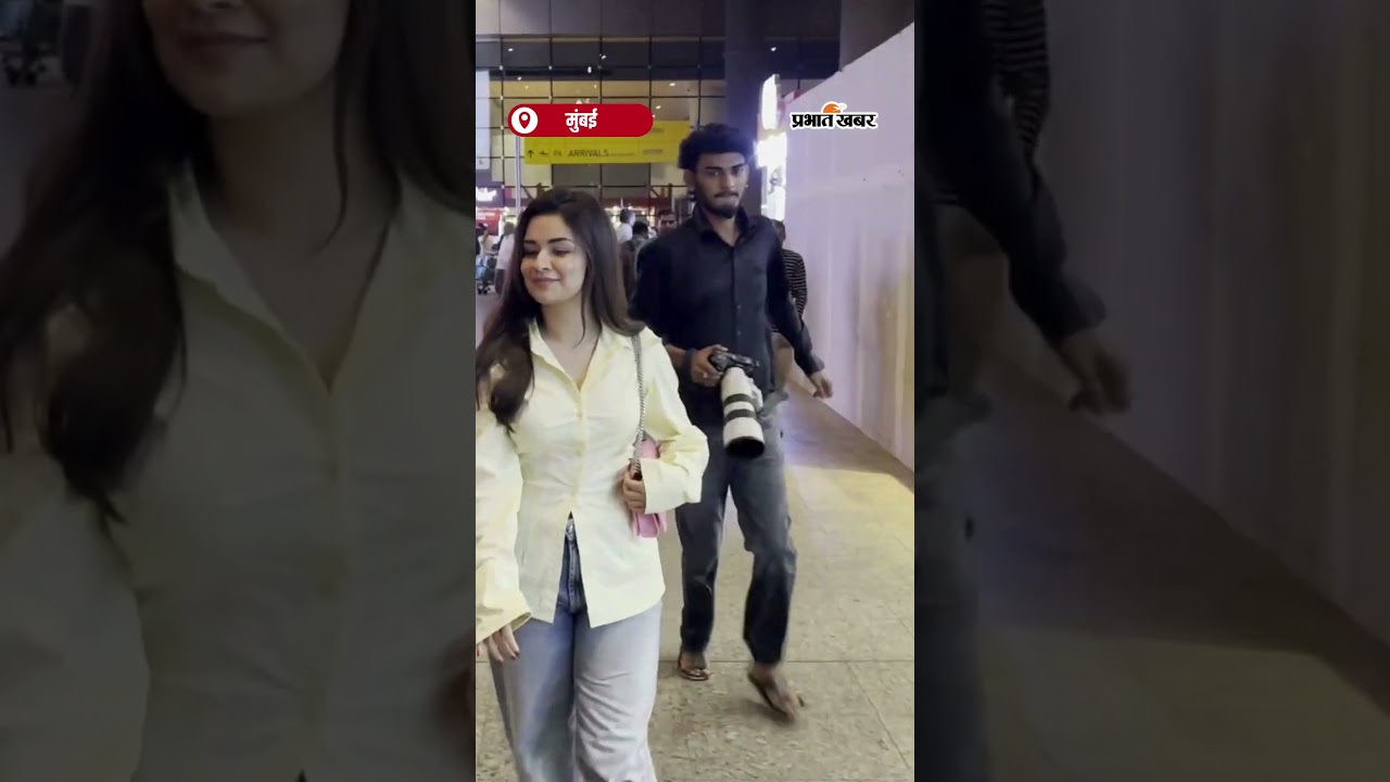 Stylish अंदाज में Airport पर Avneet Kaur को किया गया स्पॉट | Shorts | AvneetKaur | Bollywood