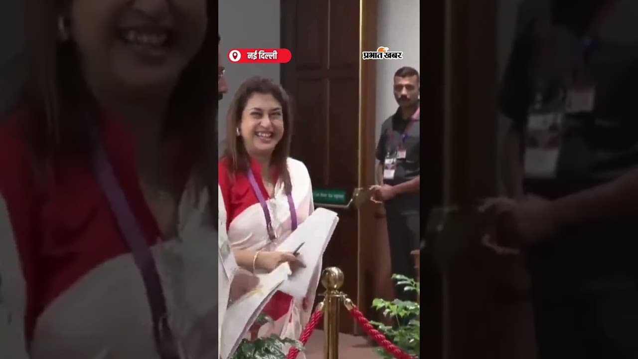 Sonia Gandhi ने संसद में डाला वोट, Vice president election में भागीदारी | Shorts