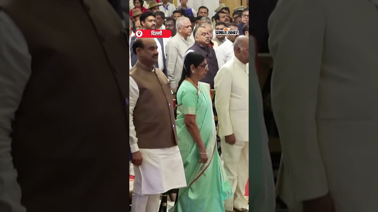 President Murmu ने VP CP Radhakrishnan को दिलाई पद की शपथ | Shorts