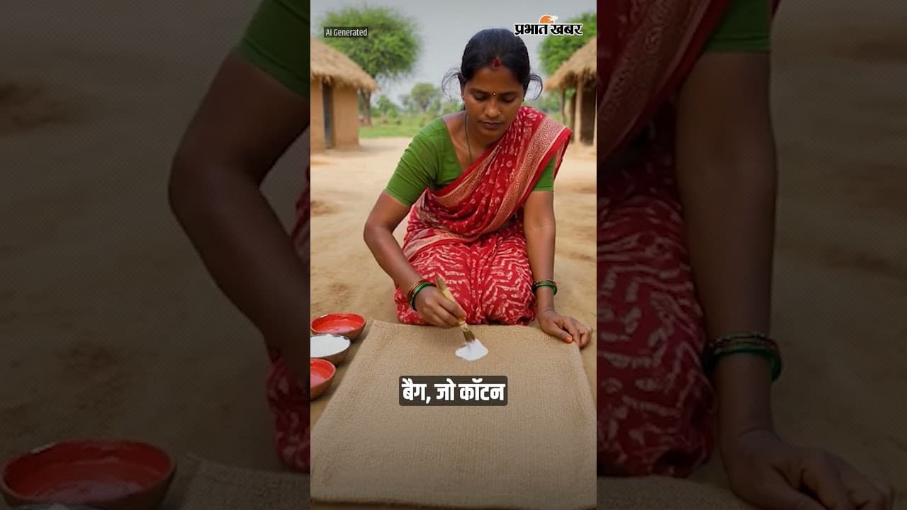 हजारीबाग का एक ऐसा गांव जहां सभी घर में दिखता है सोहराई पेंटिंग