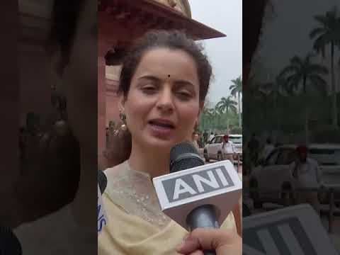 BJP सांसद Kangana Ranaut ने संसद की कार्यवाही बाधित करने पर Oppostion को ‘देशविरोधी’ कहा | Shorts |