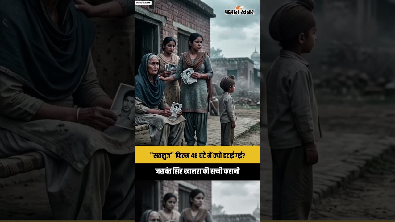 सतलुज फिल्म 48 घंटे में क्यों हटाई गई? | जसवंत सिंह खालरा की सच्ची कहानी