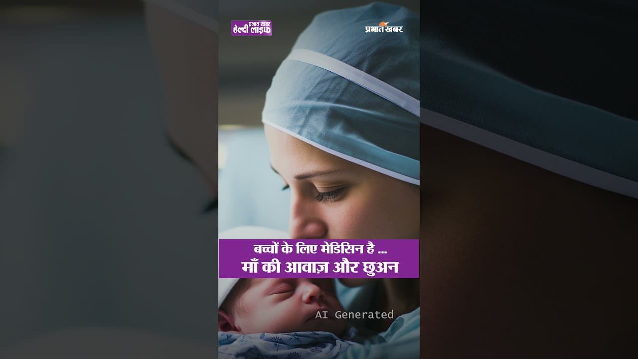 माँ का स्पर्श या चमत्कार? NICU में Newborn Baby के लिए माँ की आवाज़ है सबसे बड़ी 'Medicine