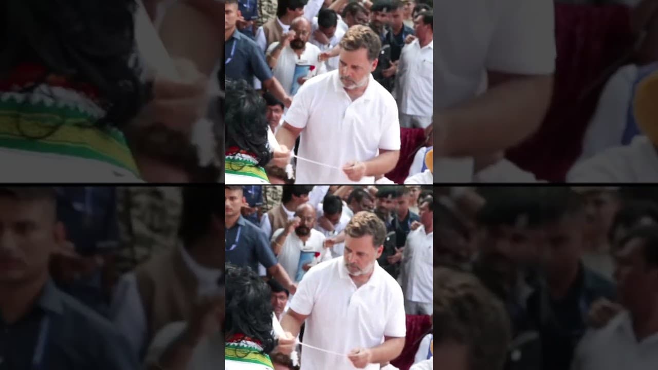 Lok Kalyan Marg Protest: कांग्रेस नेताओं ने पहनी प्रतीकात्मक हथकड़ी, VIDEO VIRAL