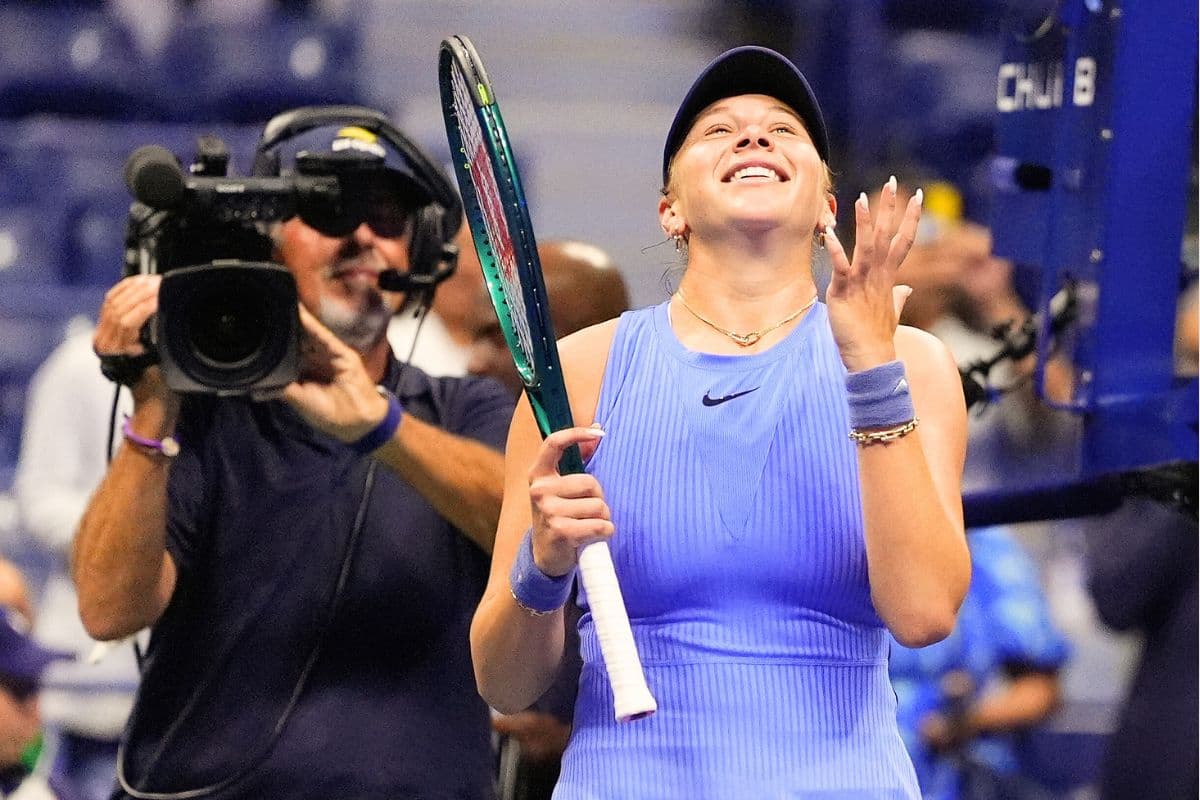 US Open 2025: अमांडा अनीसिमोवा ने नाओमी ओसाका को हराकर लगातार दूसरे ग्रैंड स्लैम फाइनल में बनाई जगह