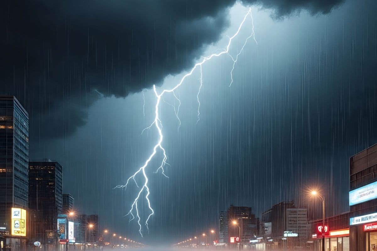 Aaj Bihar Ka Mausam: पटना में जोरदार बारिश, इन 10 जिलों के लिए अलर्ट, तेज हवा के साथ ठनका की संभावना