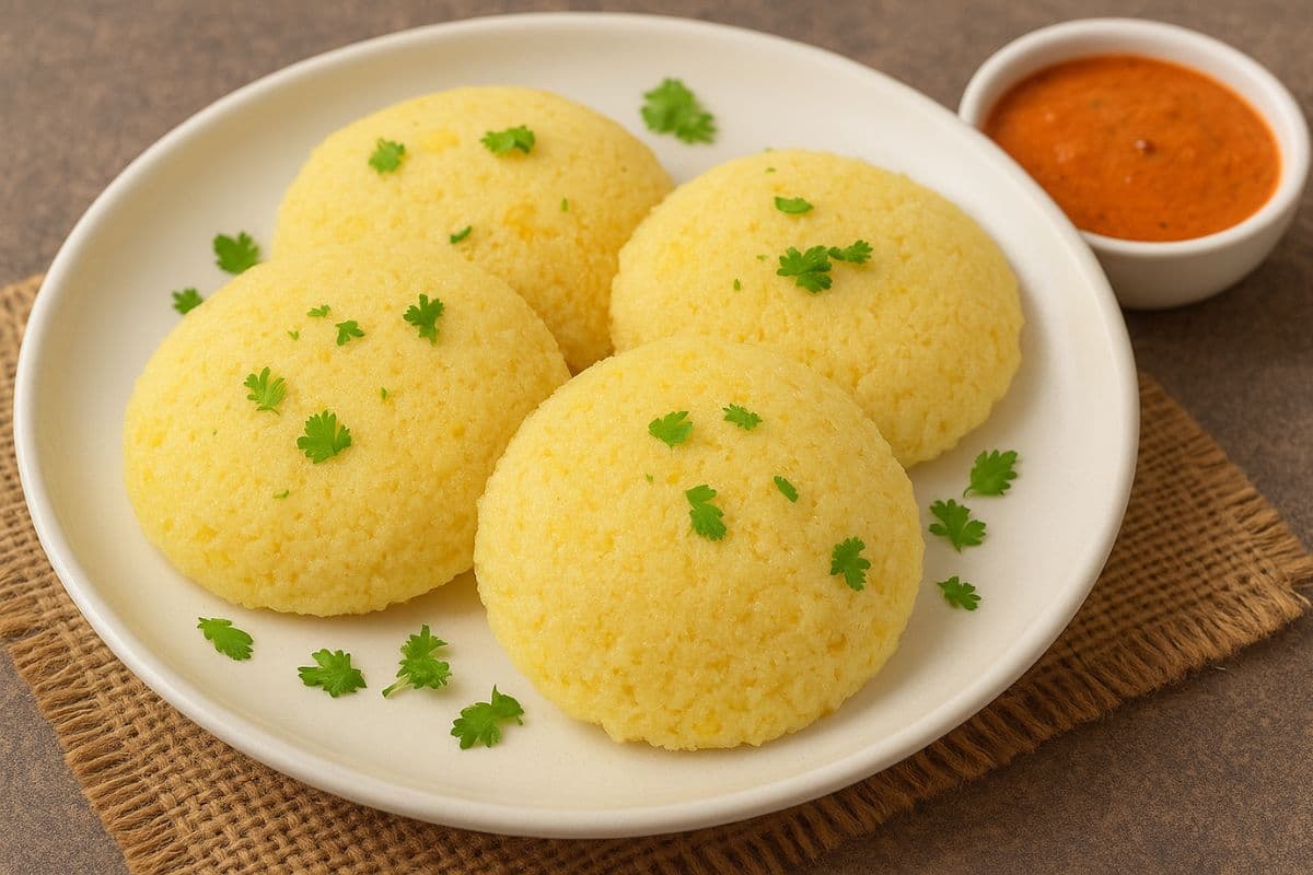 Corn Idli Recipe: सुबह के नाश्ते के लिए ट्राई करें हल्की-फुल्की कॉर्न इडली, फॉलो करें रेसिपी 