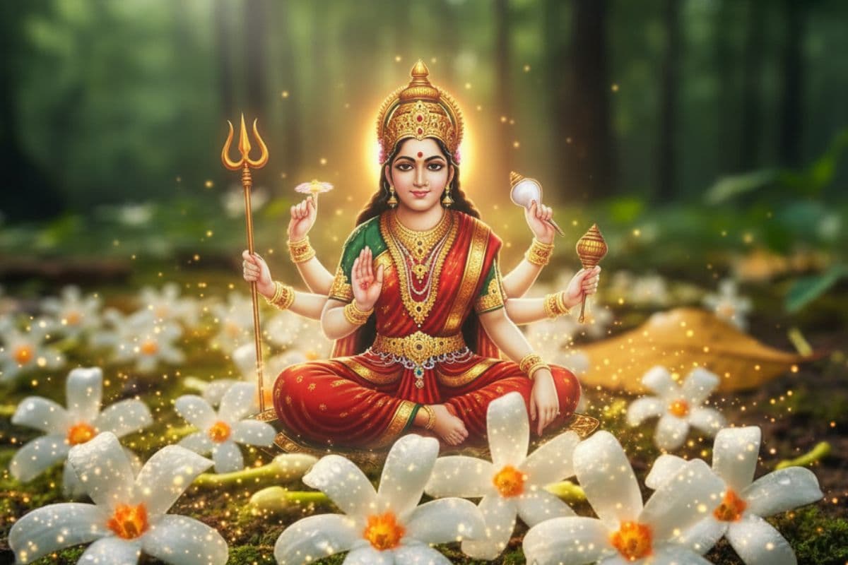 Shardiya Navratri 2025: मां दुर्गा को अति प्रिय है हरसिंगार, इसके बिना अधूरी मानी जाती है पूजा, जानें क्यों है माता रानी को यह सबसे प्रिय