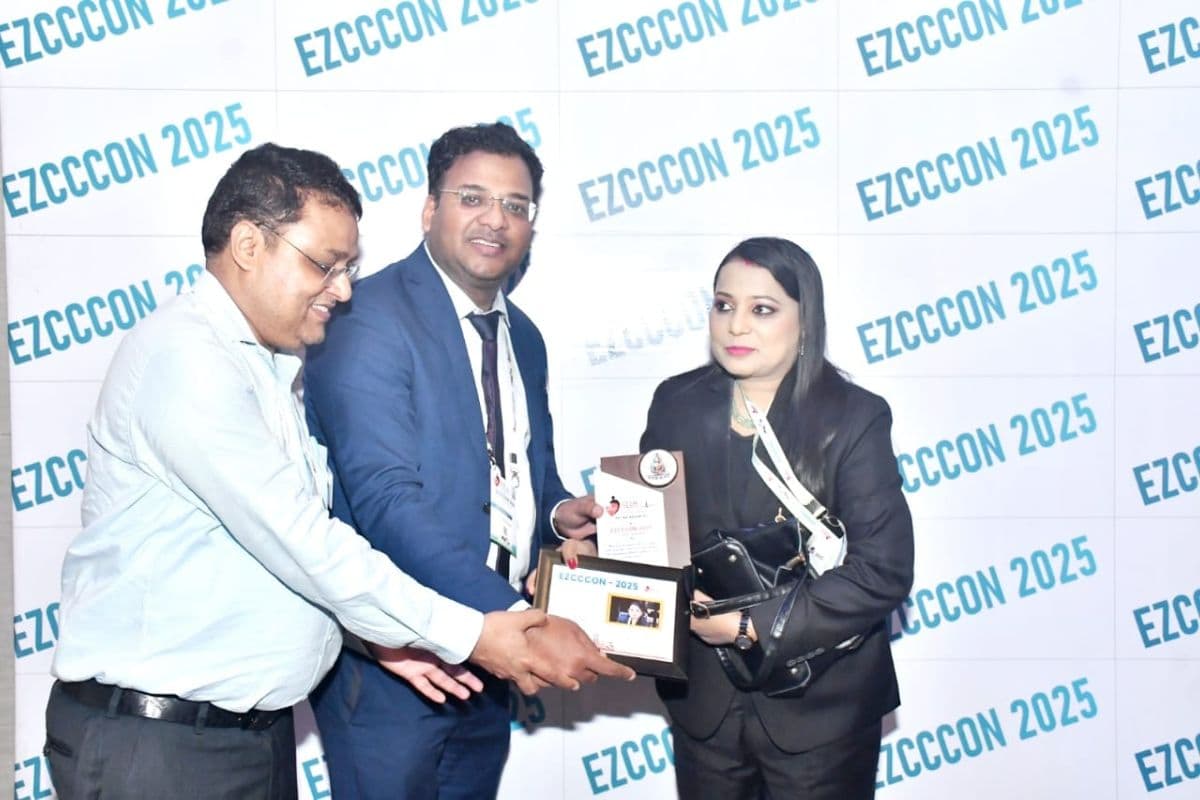 Patna: ईस्ट जोन क्रिटिकल केयर कॉन्फ्रेंस में सम्मानित हुईं डॉ. अमृता, इस काम के लिए मिला अवॉर्ड