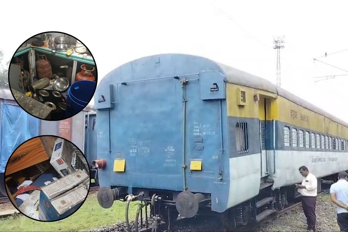 Train Accident: मनोहरपुर स्टेशन पर रेल हादसा, डीजल इंजन ने 5 डिब्बों को मारी टक्कर