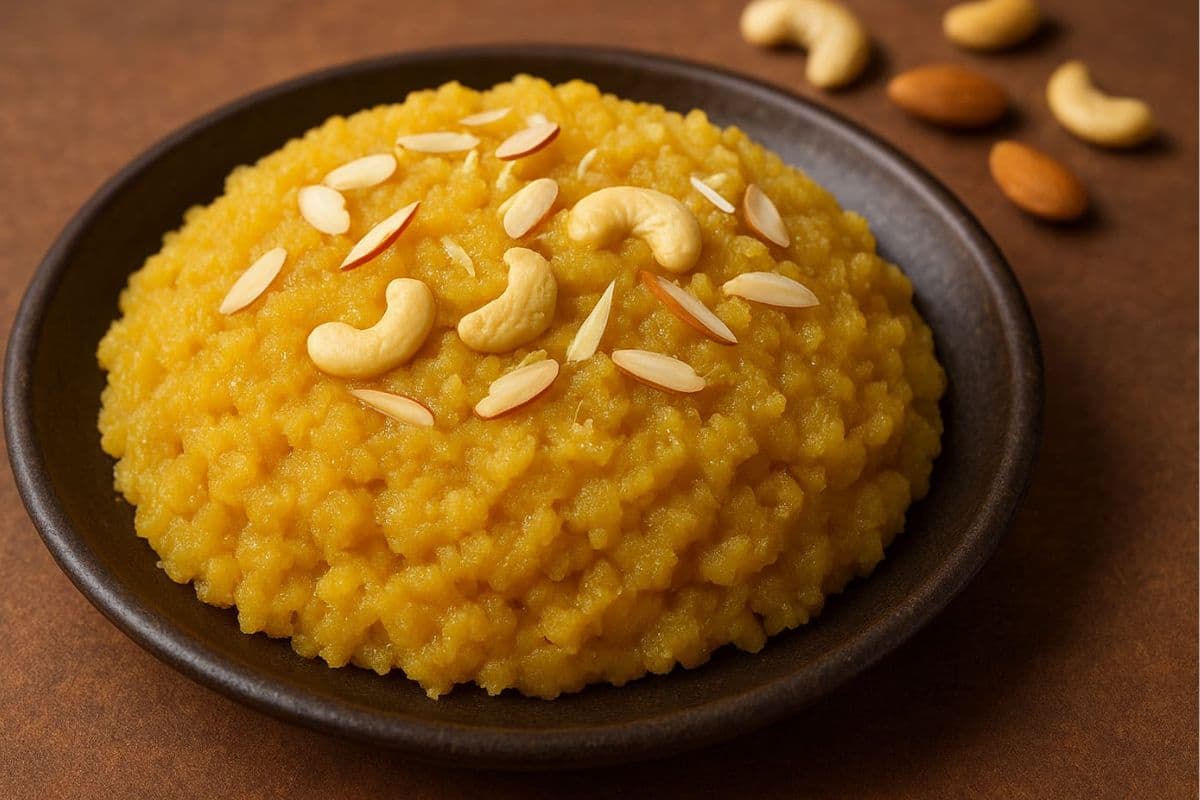 besan halwa