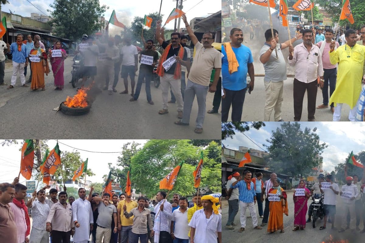 Bihar Bandh: बिहटा में बीजेपी कार्यकर्ताओं ने सड़क पर लगाई आग! जमकर किया विरोध, भारी पुलिस बल तैनात