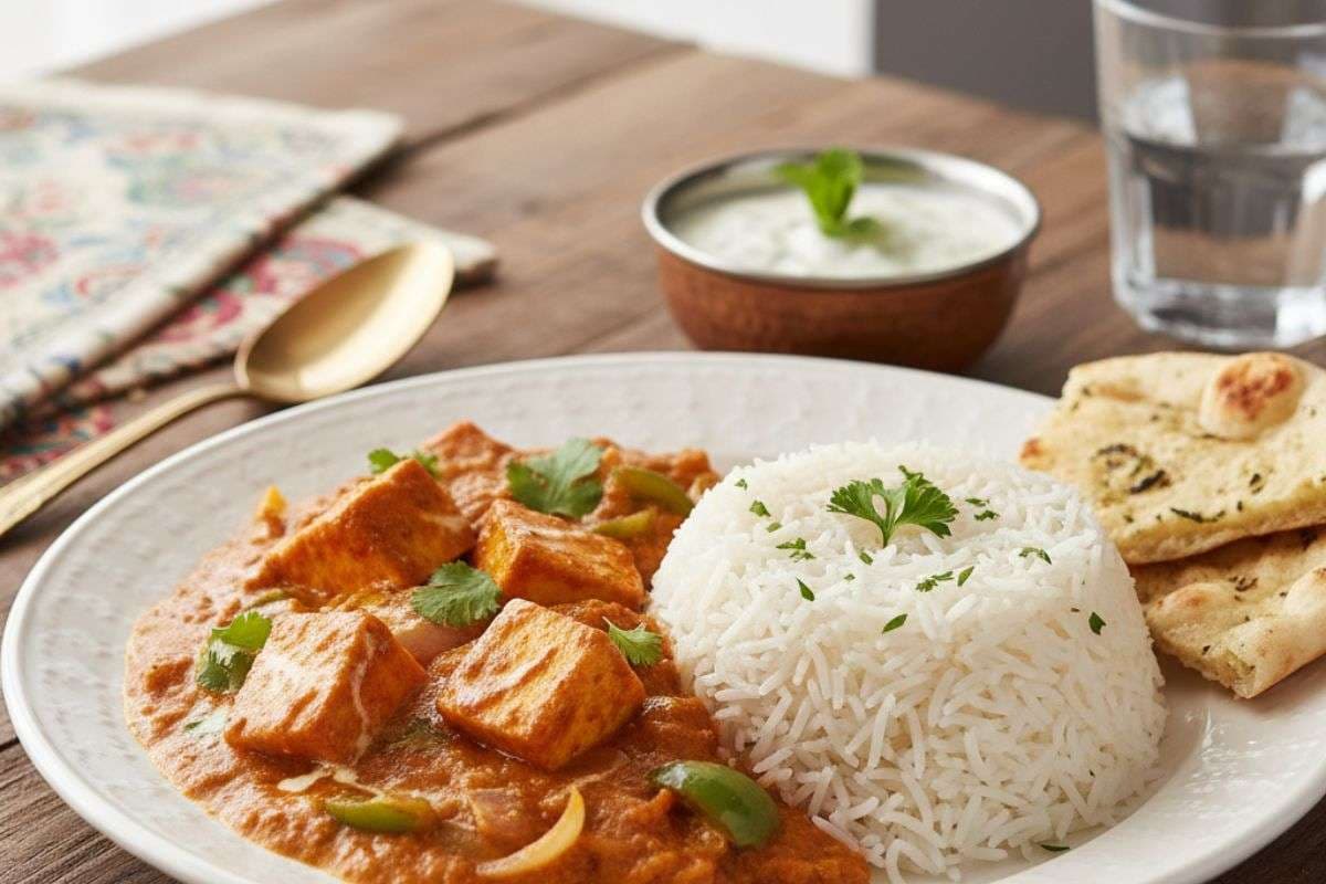chawal aur paneer