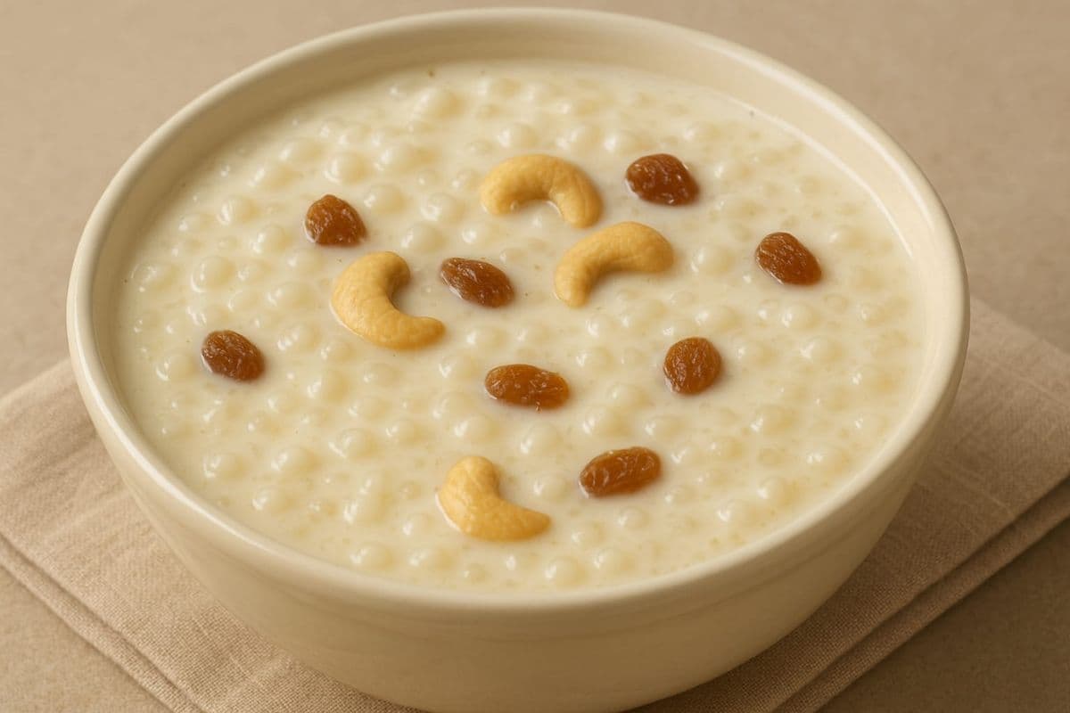 sabudana kheer