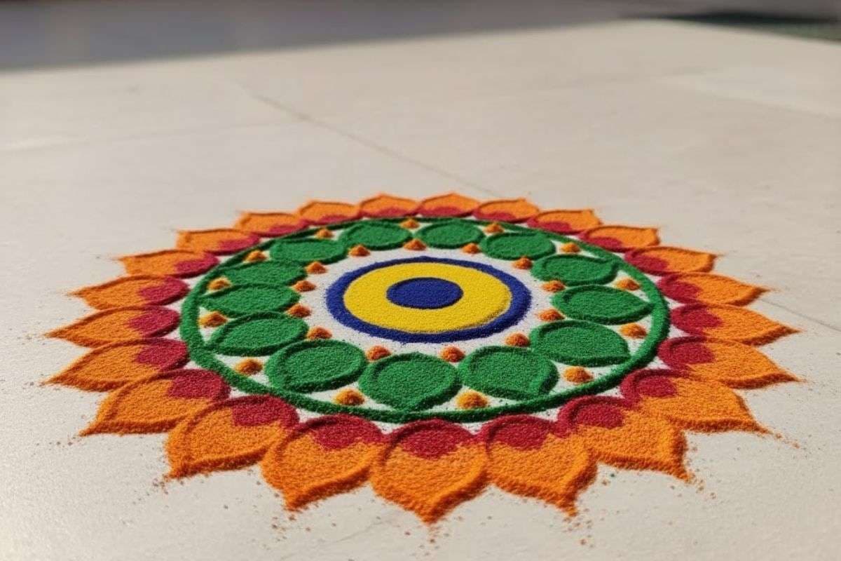 Simple Rangoli