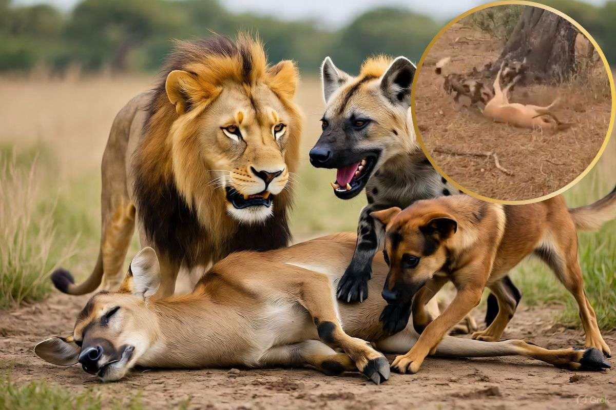 Viral Video: ‘एक अनार सौ बीमार’, नहीं देखा होगा ऐसा मजेदार वीडियो, एक शिकार के पीछे पड़े जंगल के सारे शिकारी