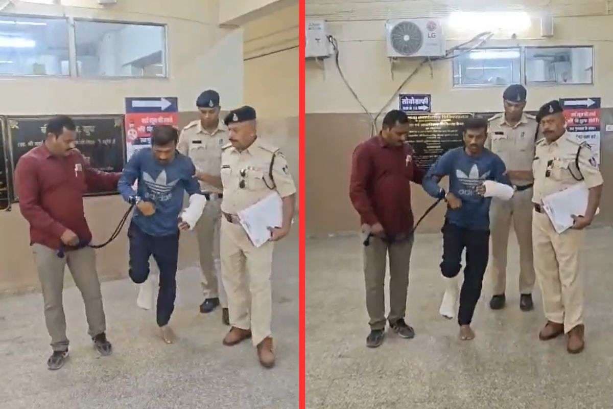 महिला क्रिकेटरों से छेड़खानी करने वाले को पुलिस ने याद दिलाई नानी, Video देख कांप जाएगा रूह