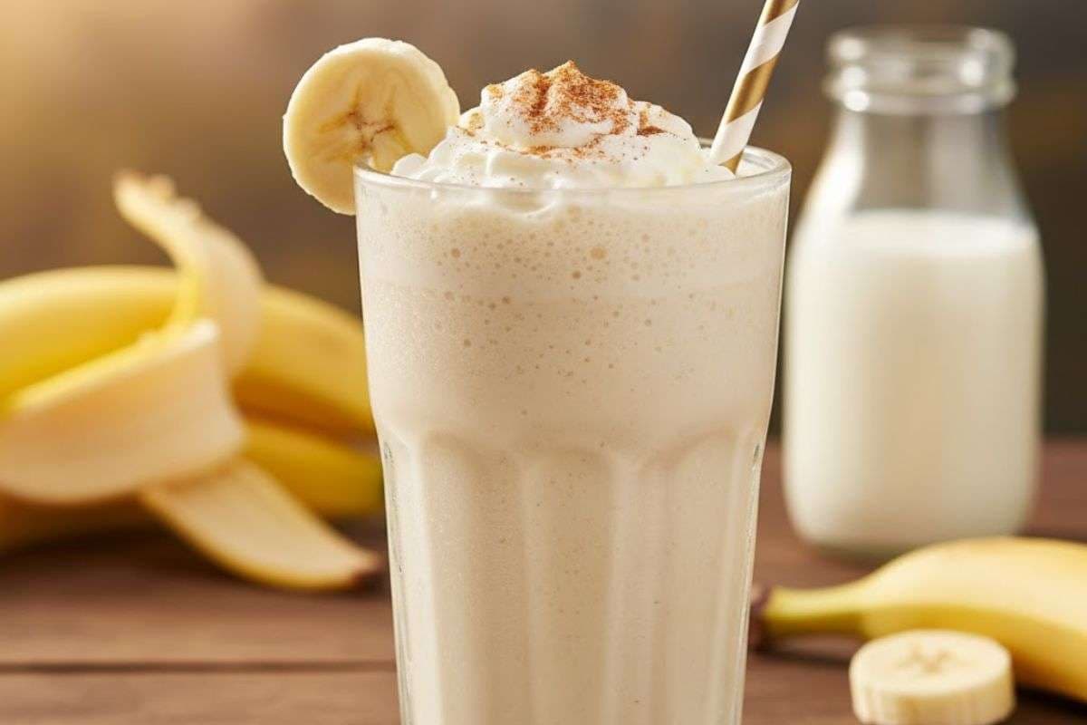 banana milk shake