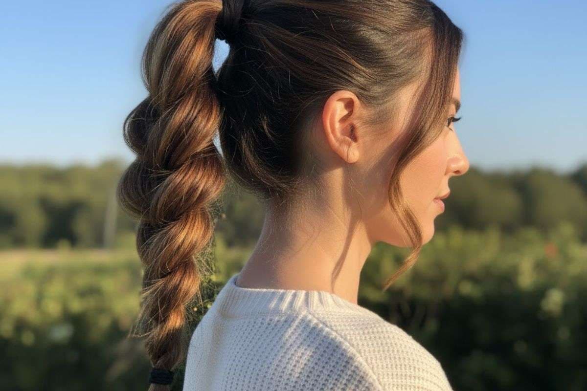 braided ponytail
