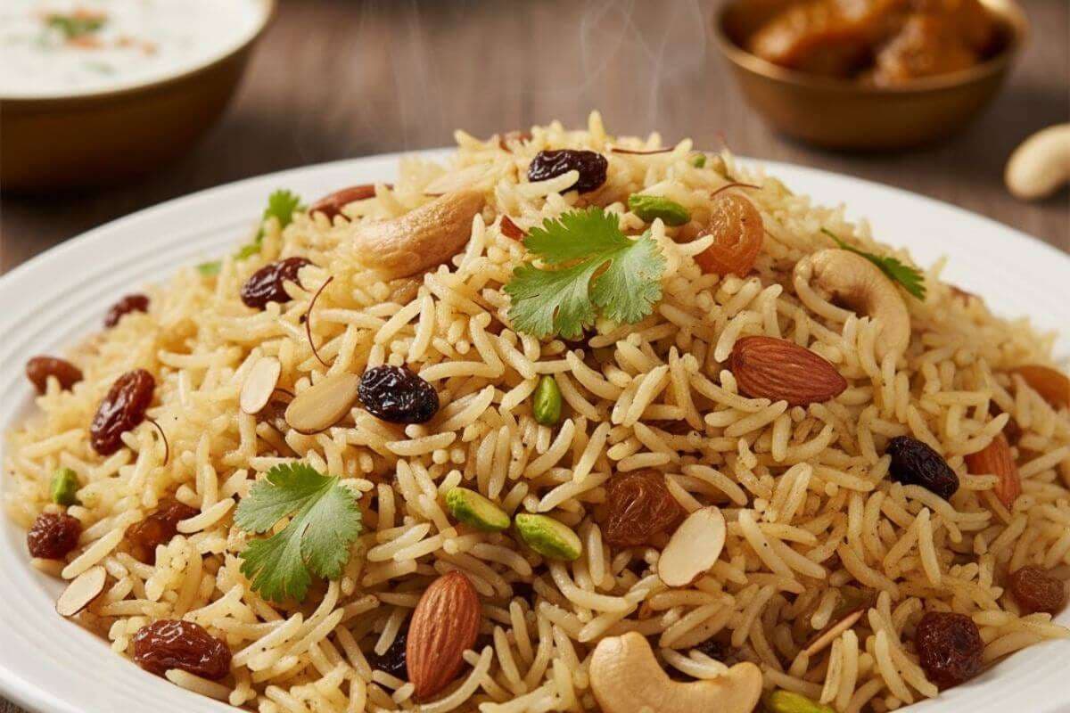 dry fruit pulao