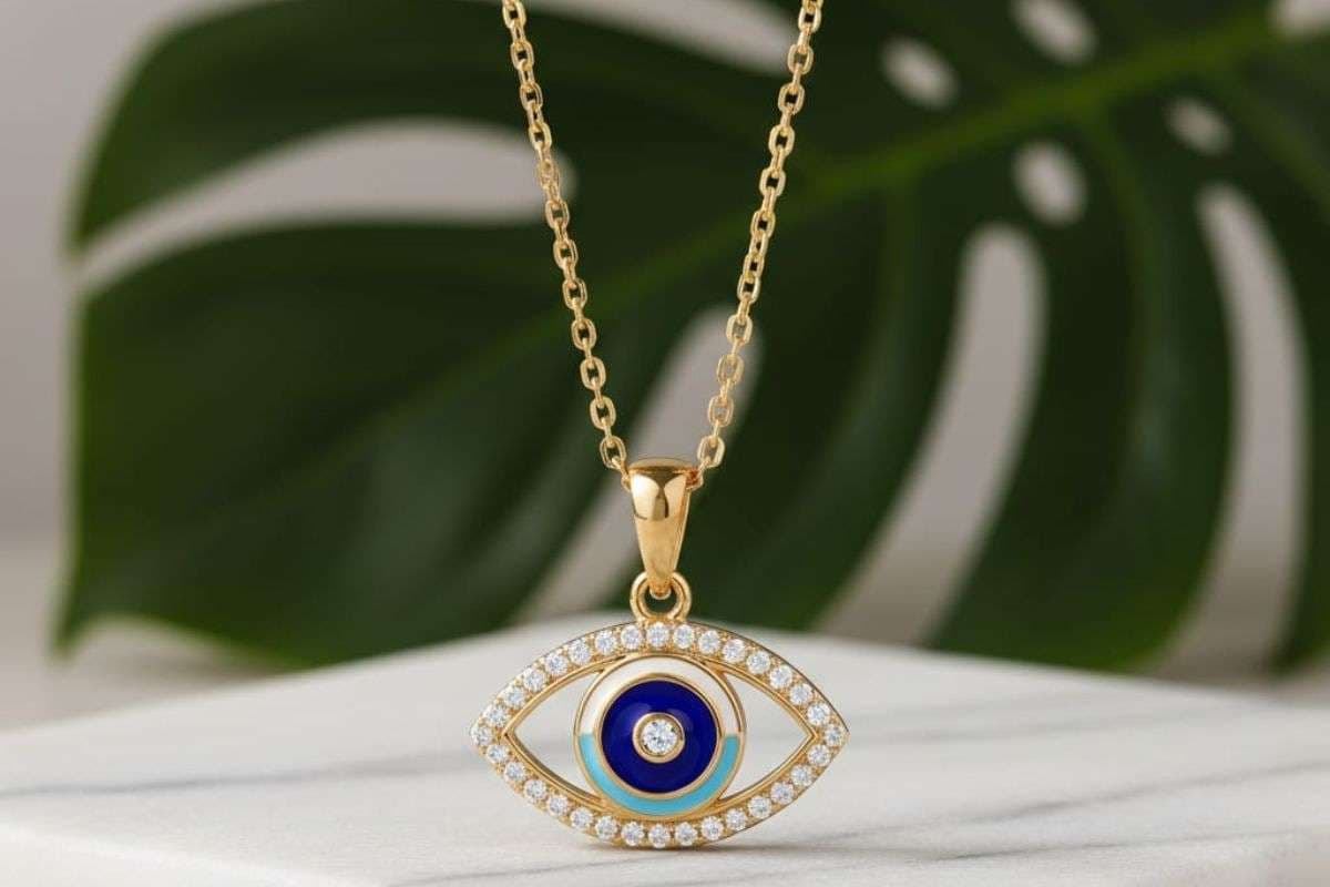 evil eye locket