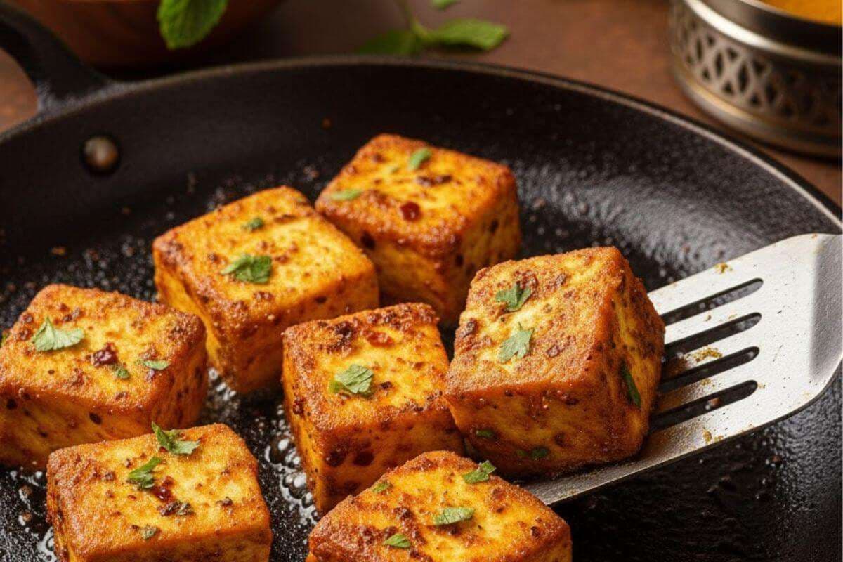 fry paneer