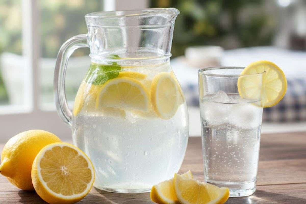 lemon water