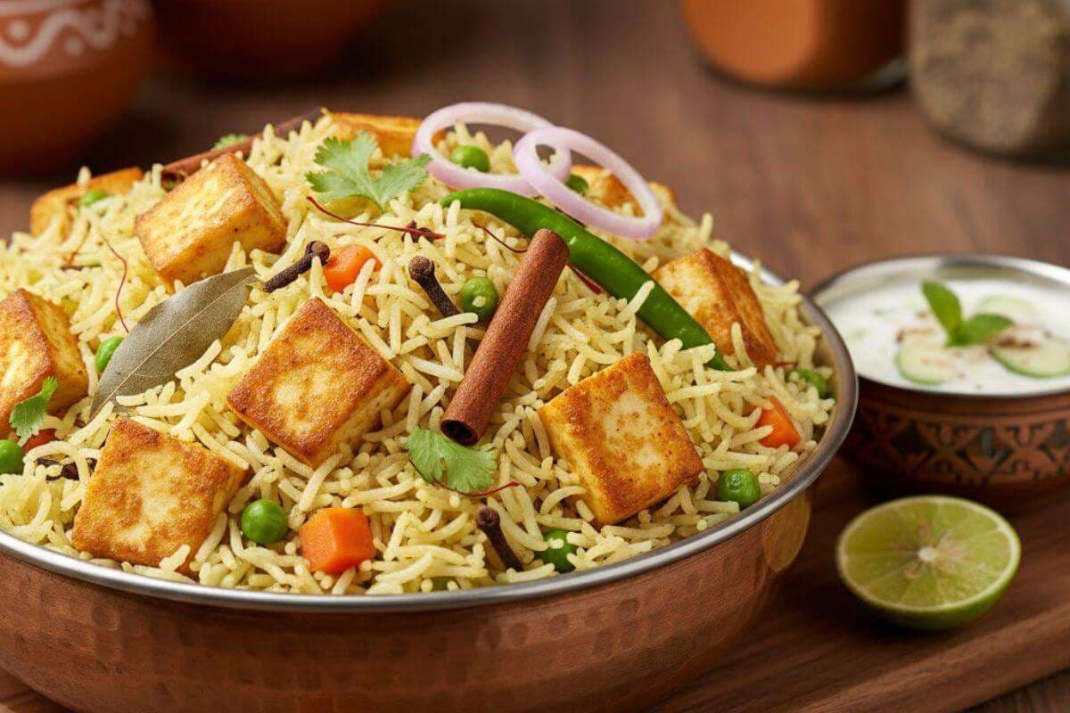 paneer pulao