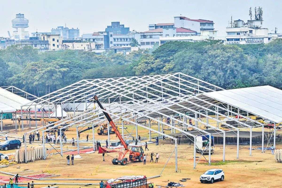 Bihar CM: भव्य शपथ ग्रहण की तैयारी, 4 दिन पटना के गांधी मैदान में आने-जाने पर रोक