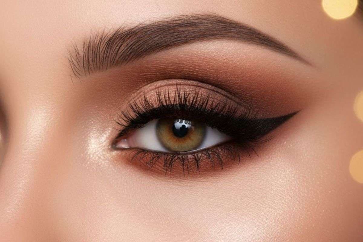 brown eye makeup