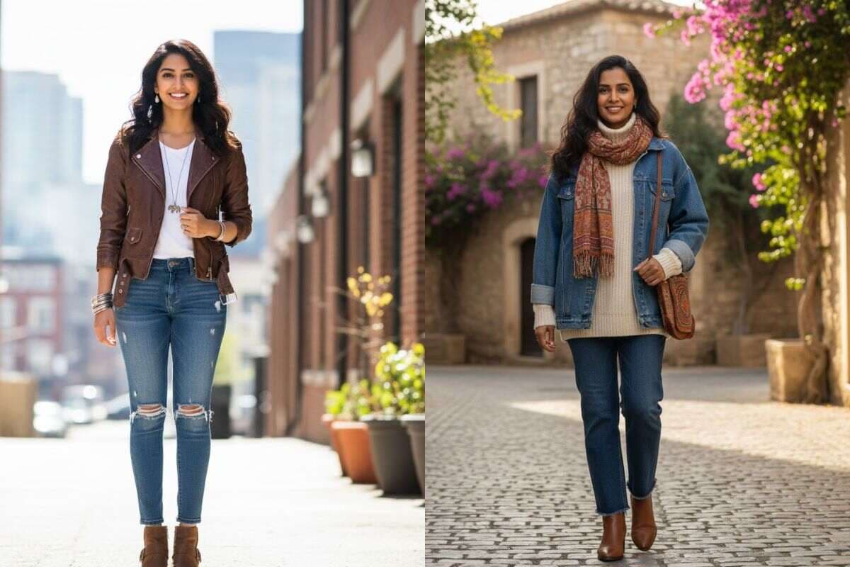 jacket with jeans