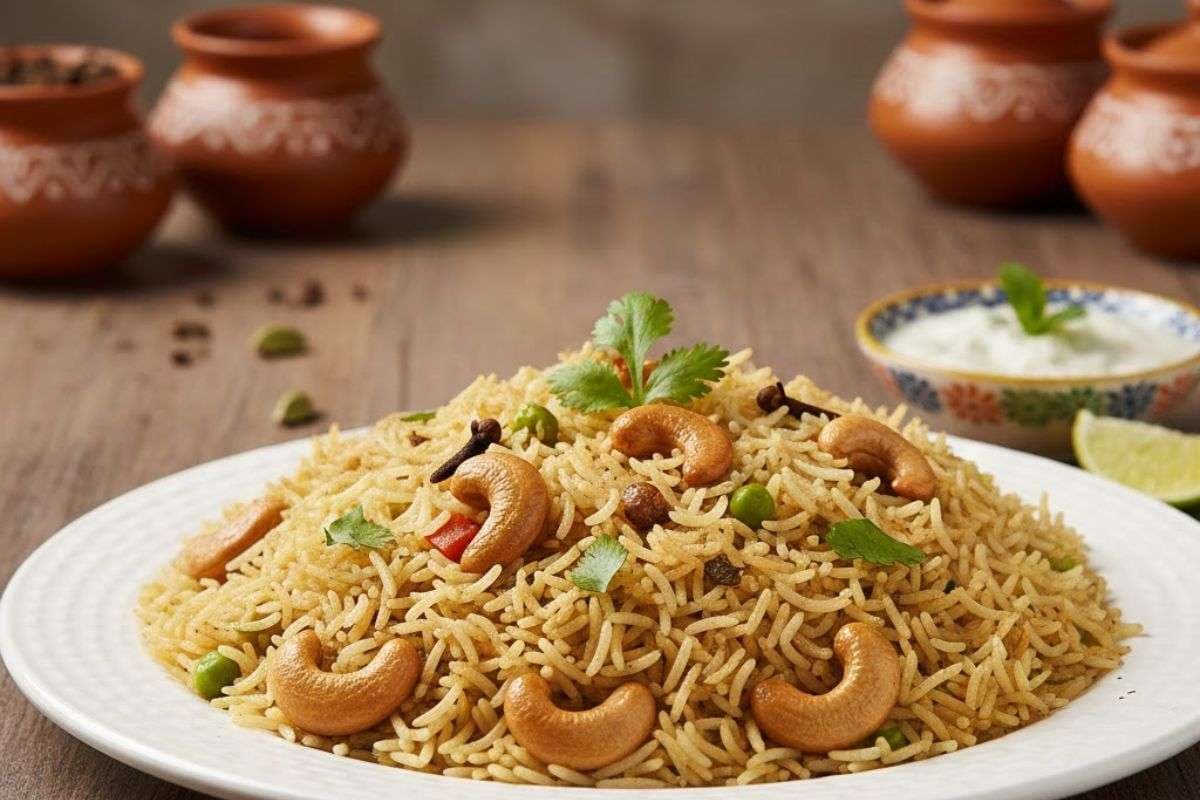 kaju pulao