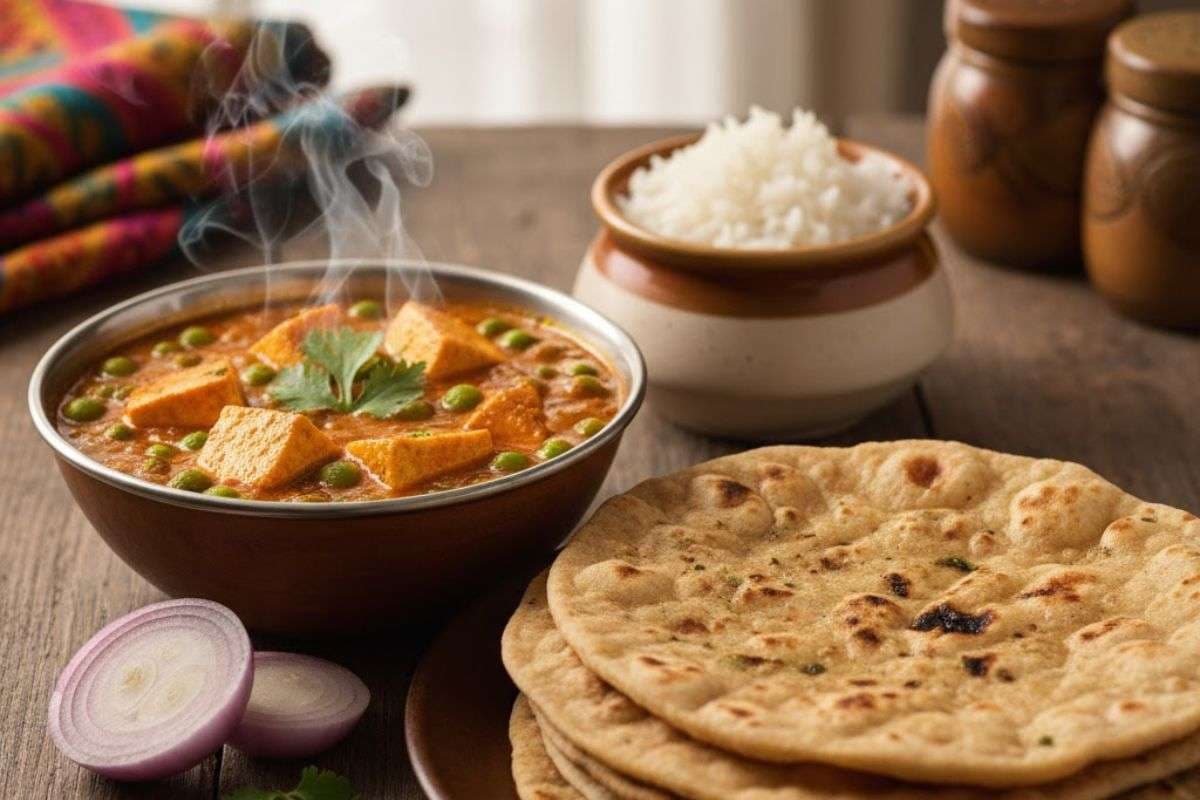 matar paneer