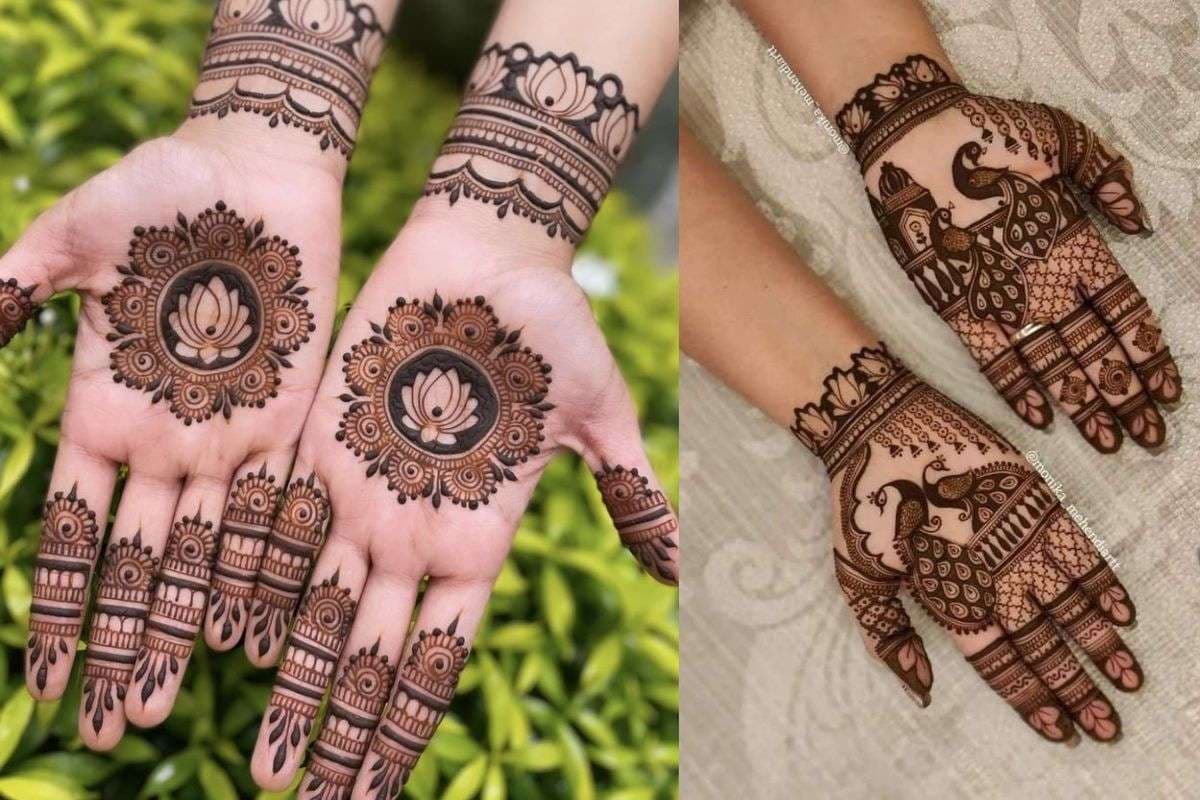 Arabic mehndi design