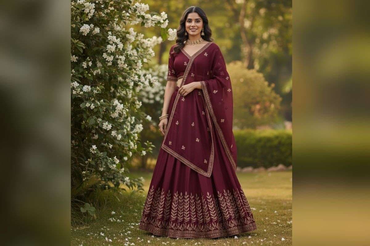 simple lehenga