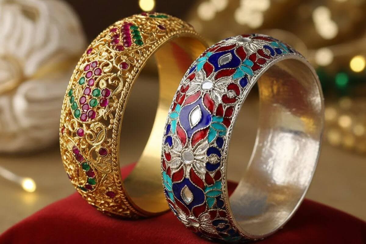 Broad bangles
