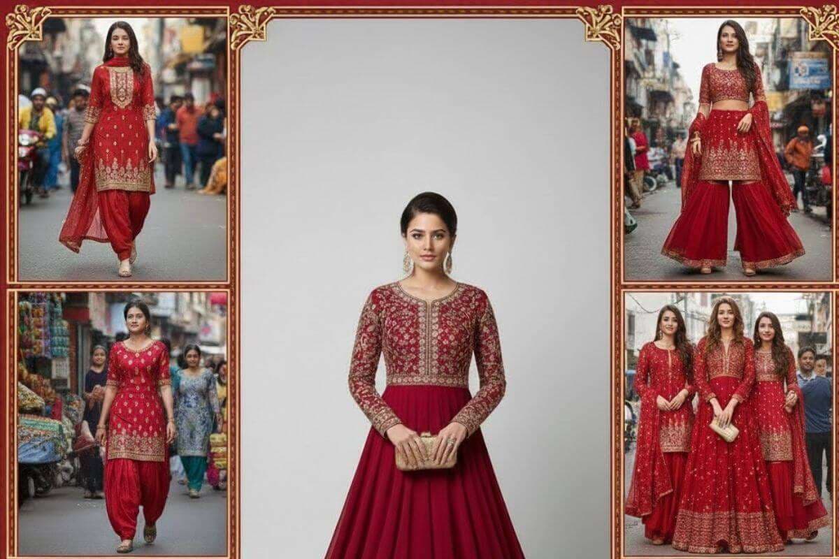Red Suit Design: देखते ही सबकी निगाहें खींच लेगा, खास मौके पर ट्राई करें ये रेड सूट डिजाइन आइडियाज
