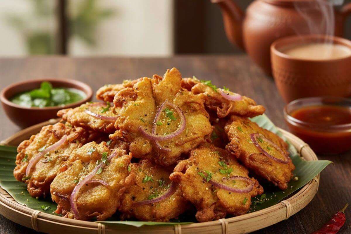 aloo pyaaz pakora