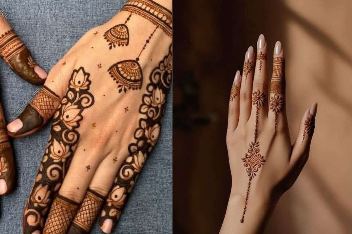 bel mehndi design (Pinterest)