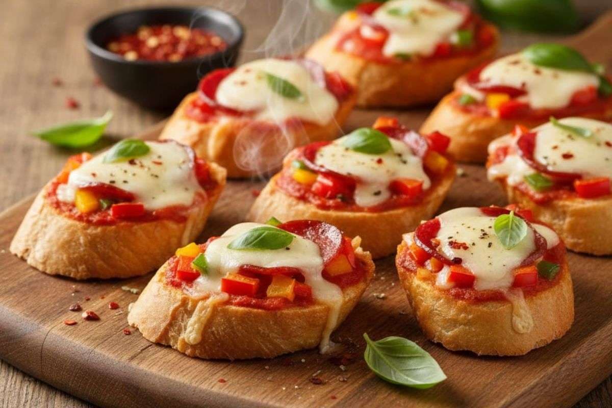 mini pizza toast